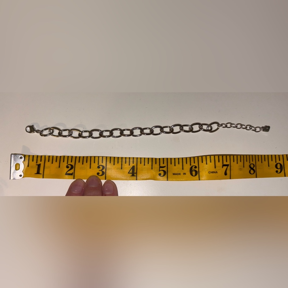 Swarovski oval link bracelet